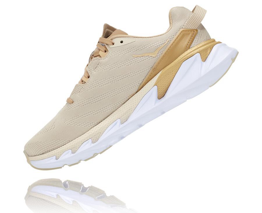 Hoka One One Running Shoes Womens Beige - Elevon 2 - 36942FNJY